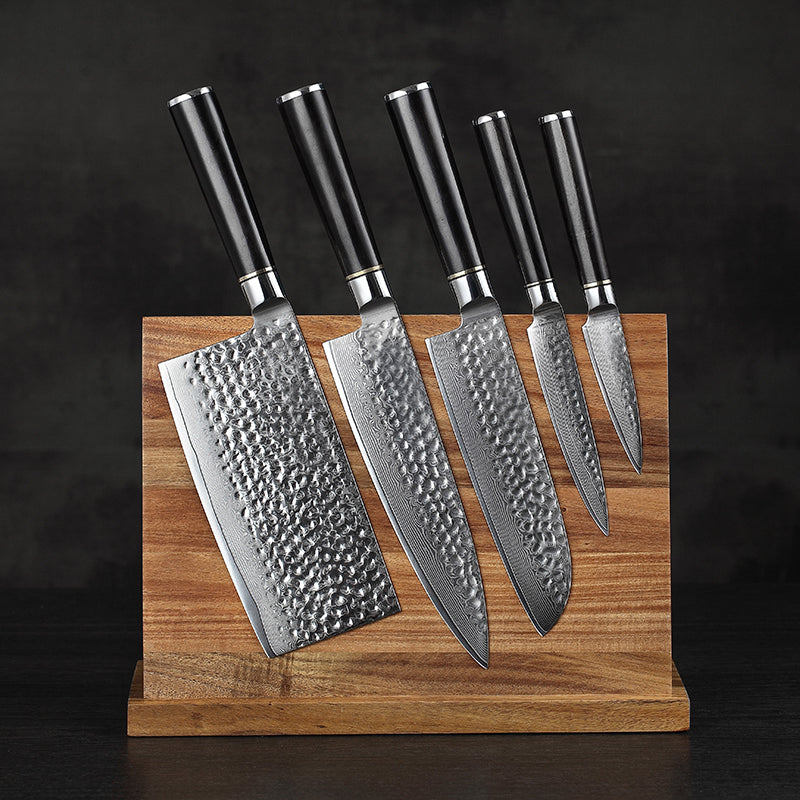 Acacia Wood Magnetic Knife Holder